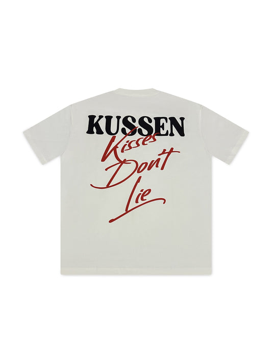 CC KISSES DON'T LIE T-SHIRT WHITE