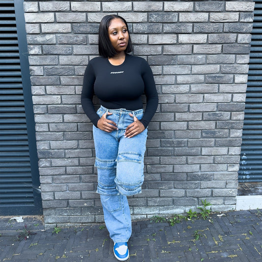 SL ESSENTIAL BODY-SUIT BLACK