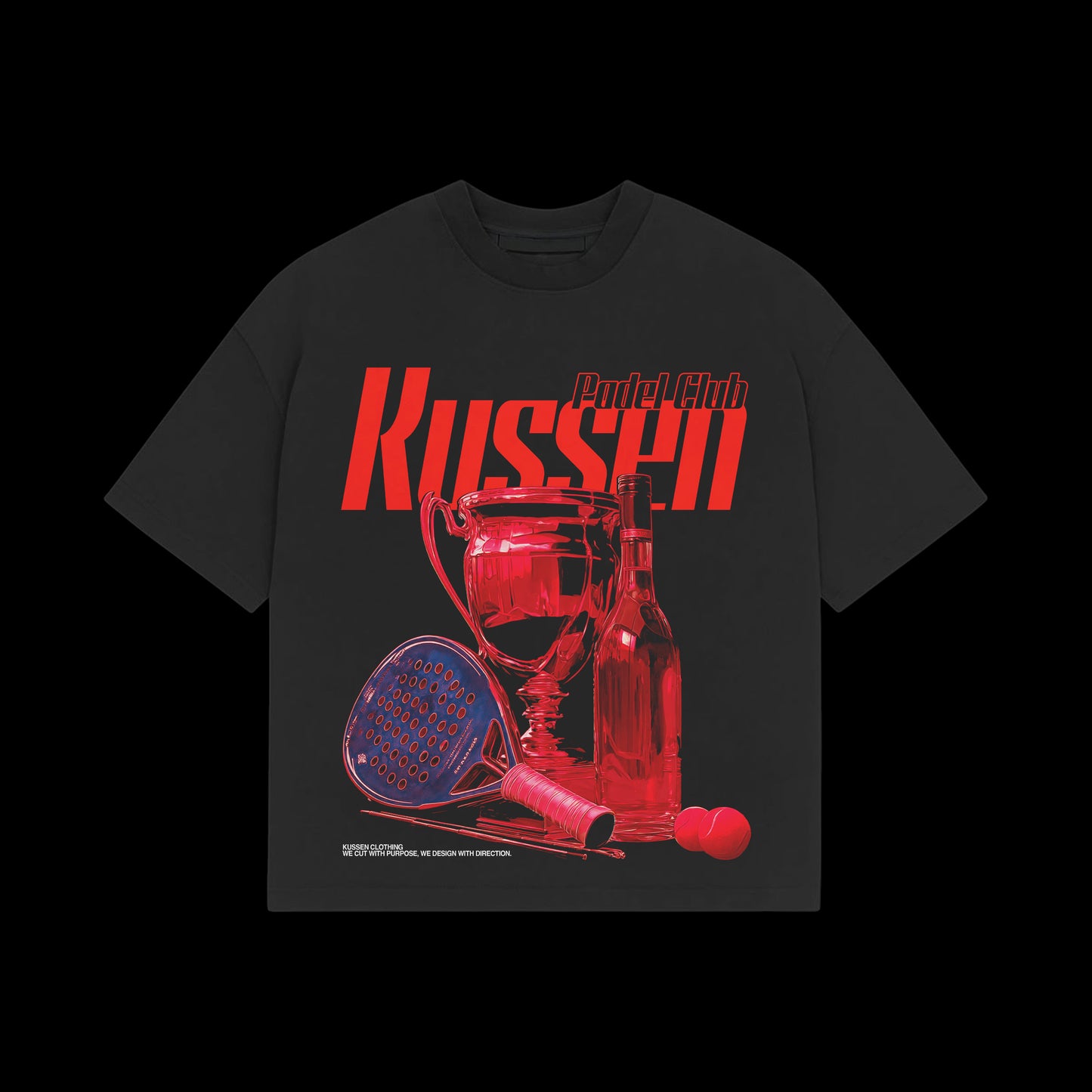 CORE CLUB DE PADEL T-SHIRT RED SE