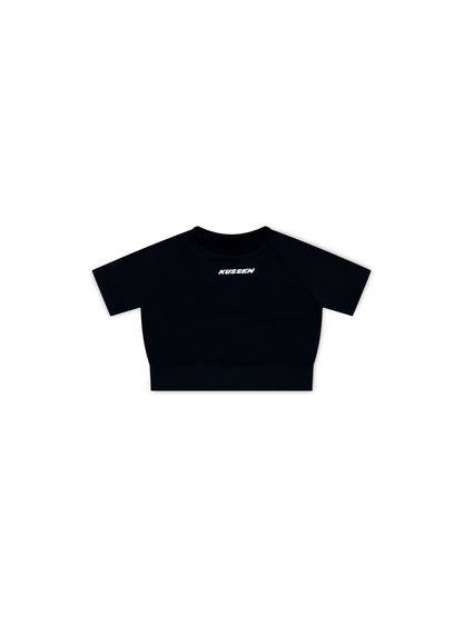 SL ACTIVE CROP BLACK
