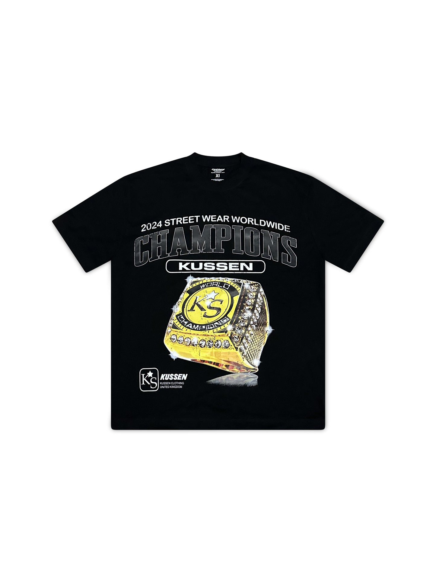 CC BIG RINGS T-SHIRT BLK