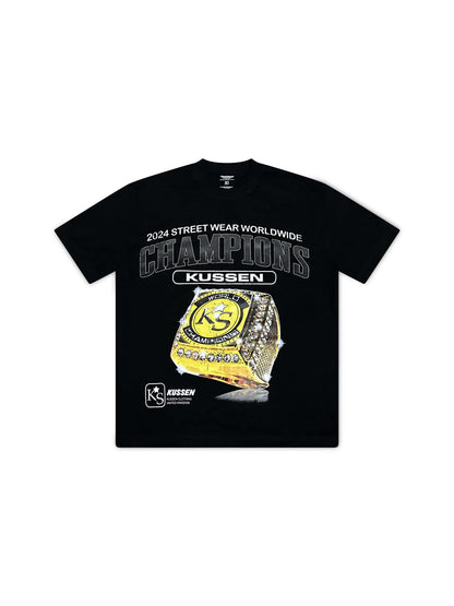 CC BIG RINGS T-SHIRT BLK