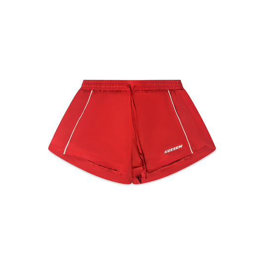 AERO WIND TRACK SHORTS RED