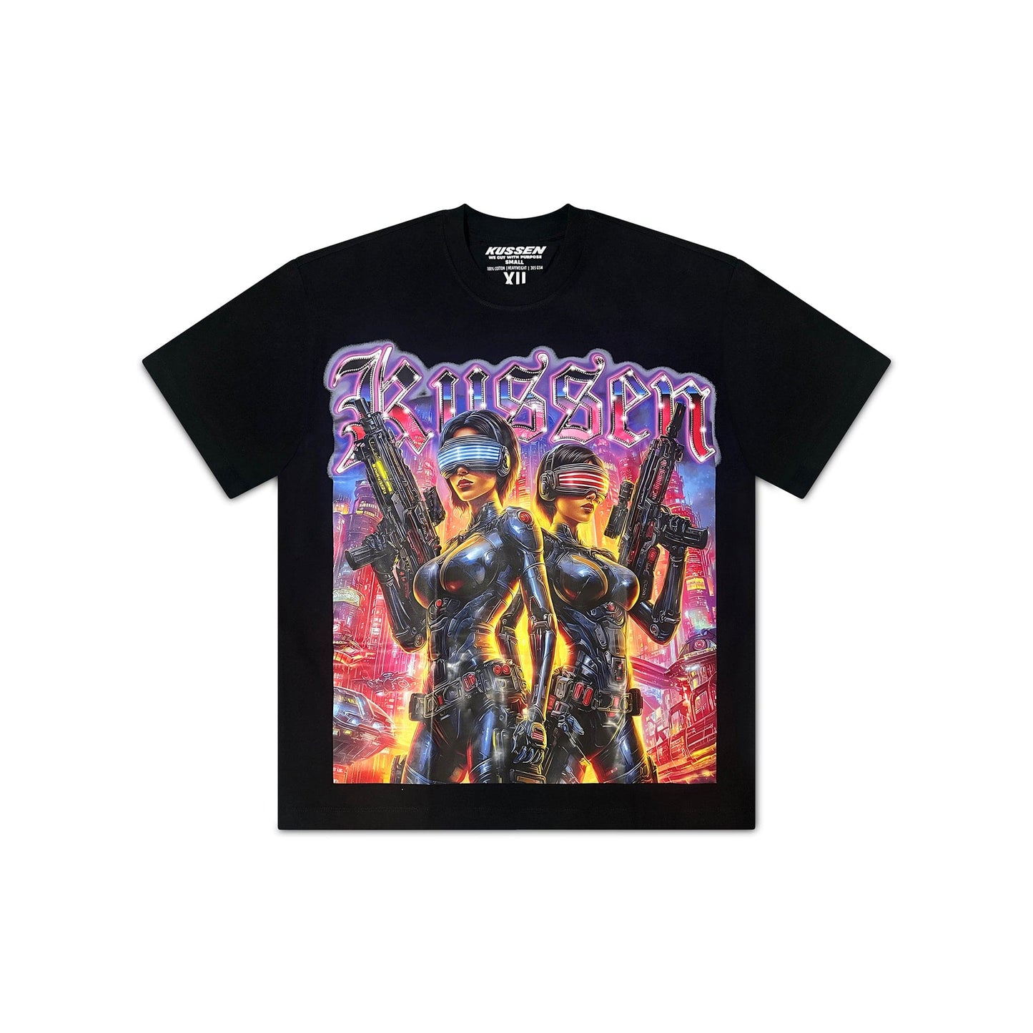 CORE CYBER GIRLS T-SHIRT BLACK