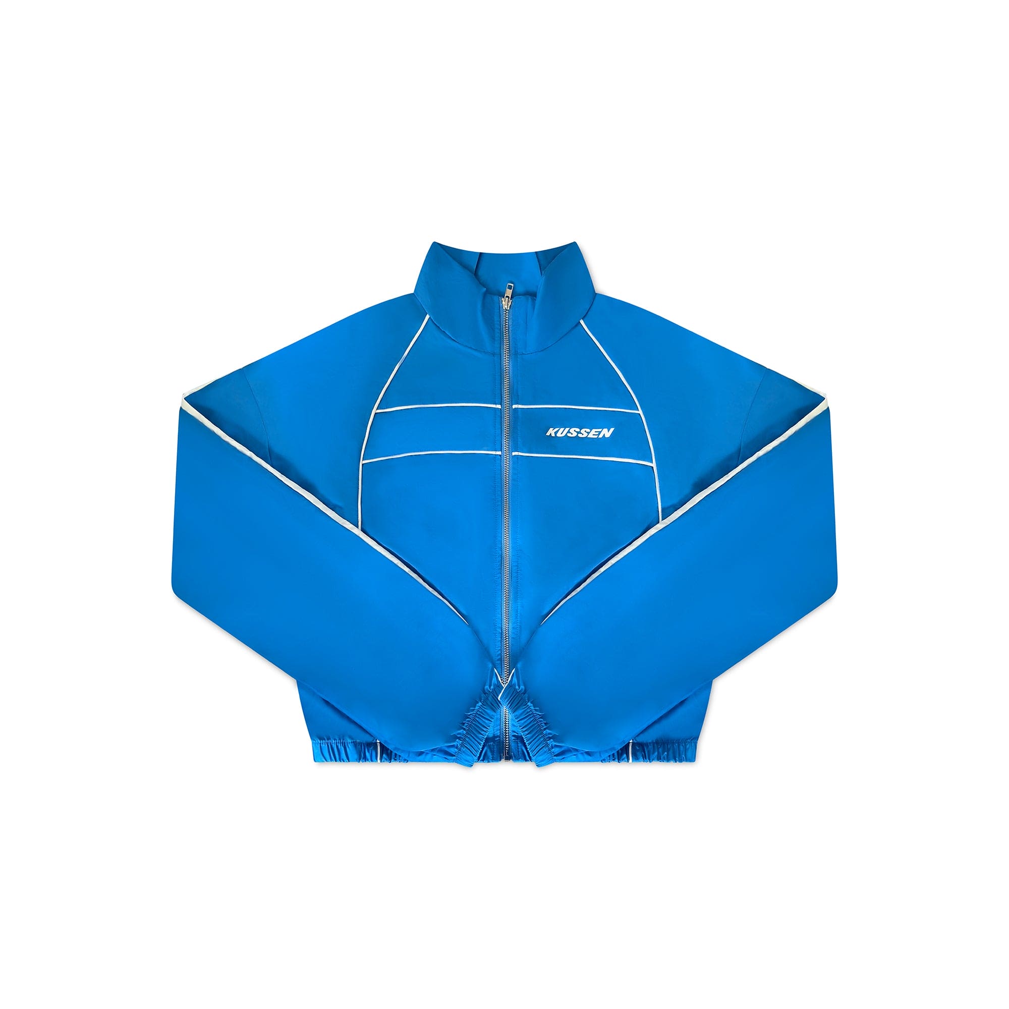 AERO WIND TRACK TOP BLUE - Kussen LTD