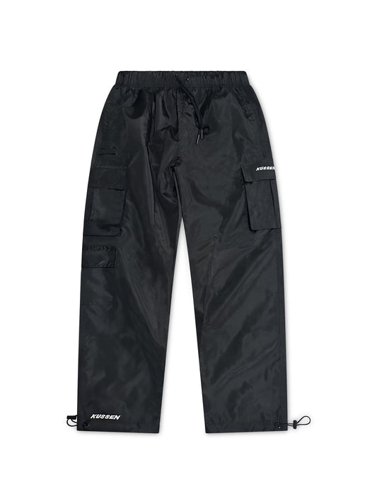 KUSSEN UTILITY CARGO PANTS BLK 2.0