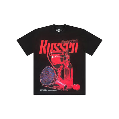 CORE CLUB DE PADEL T-SHIRT RED SE - Kussen LTD