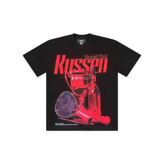CORE CLUB DE PADEL T-SHIRT RED SE - Kussen LTD
