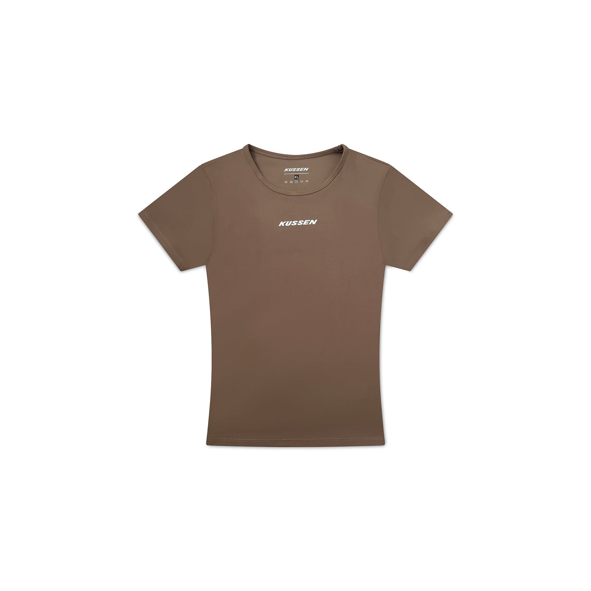 SPRINT SHORT SLEEVE NUTELLA BROWN - Kussen LTD