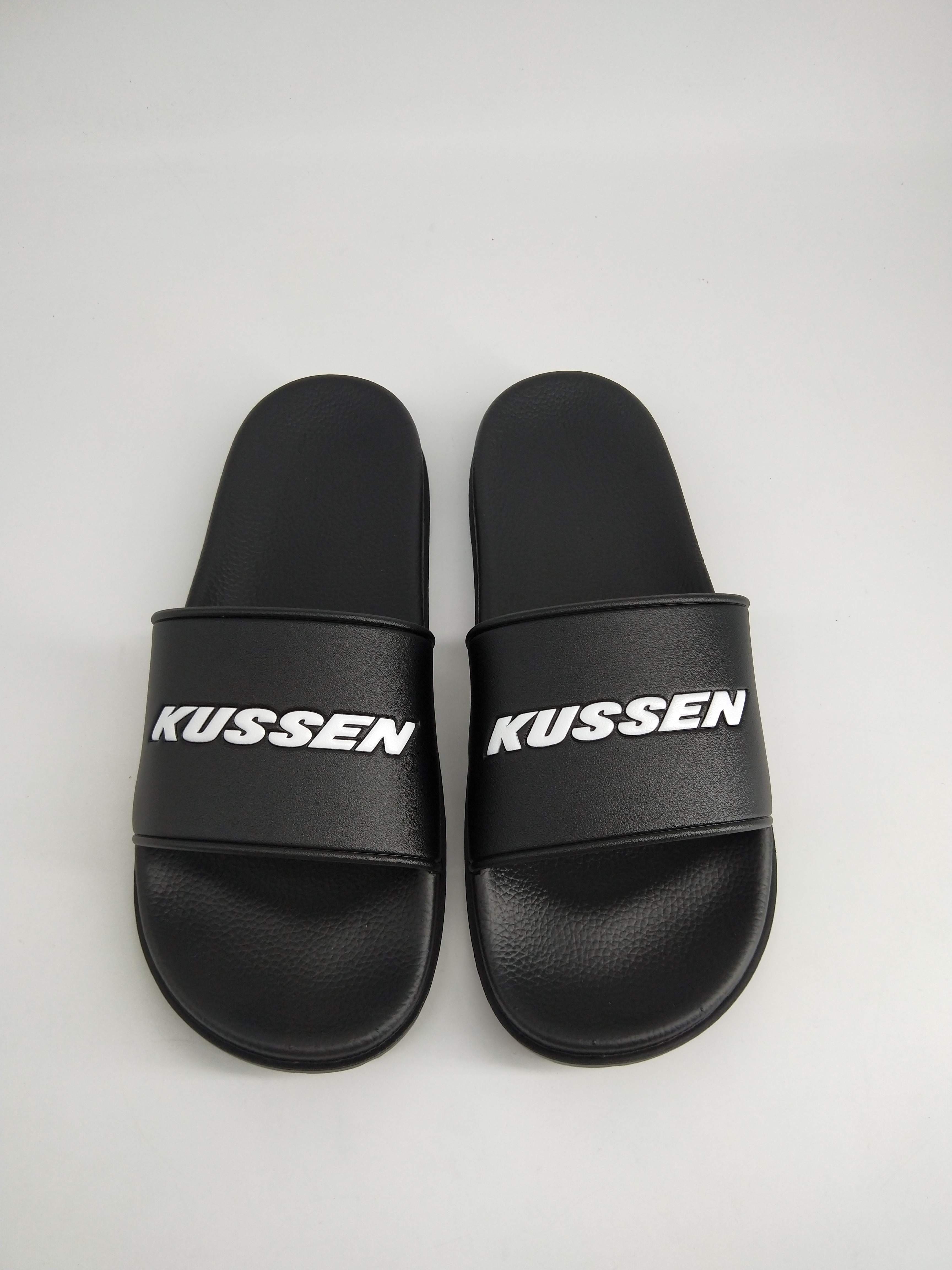 Pool Side Sliders Poolside PVC Sliders with Air Bubble Heel | Kussen UK – Kussen LTD