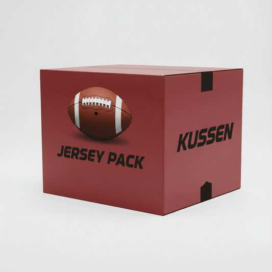 Jersey Pack box with American football