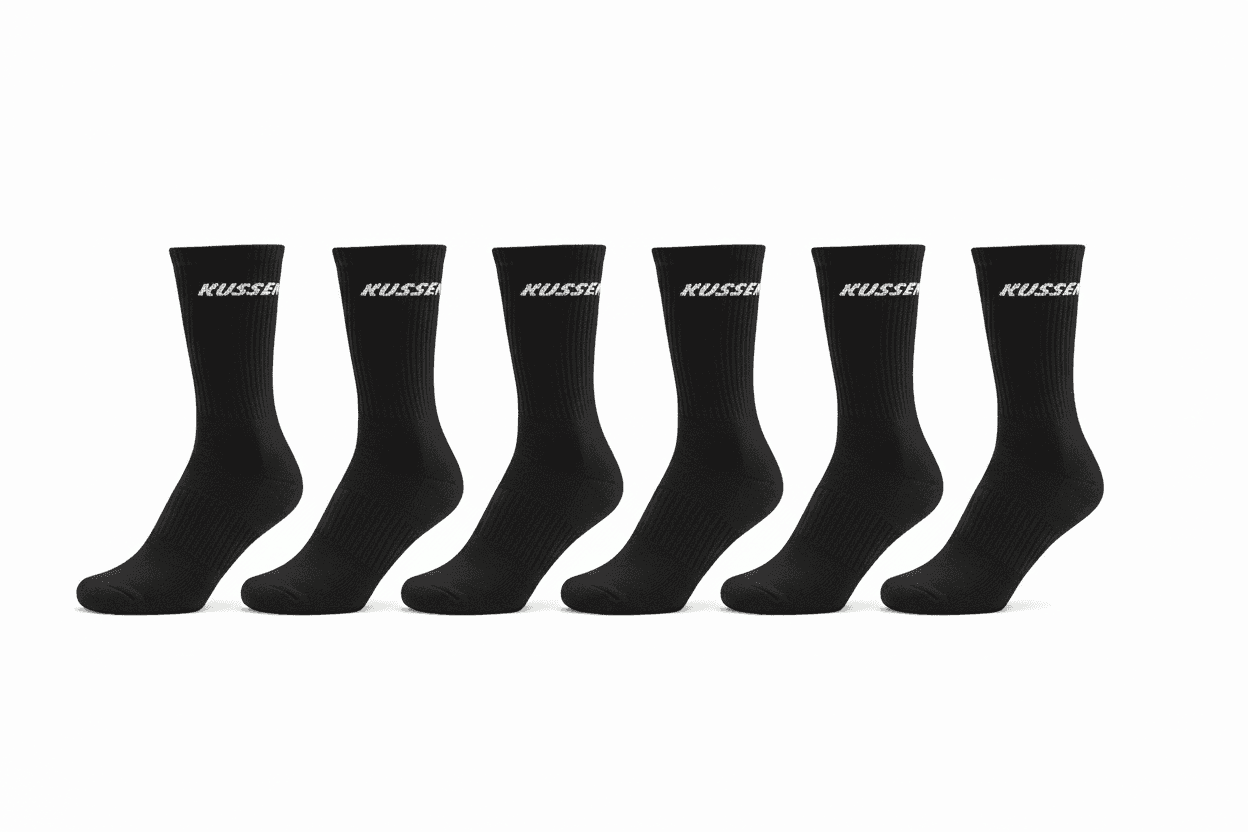 Kussen Black Socks 6-Pack
