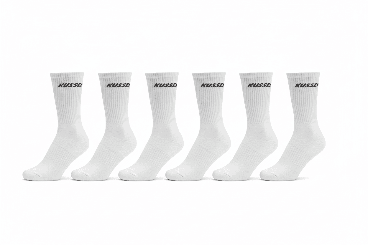 Kussen White Socks 6-Pack