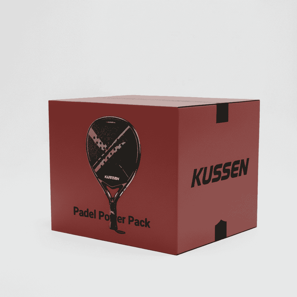 Padel Power Pack box with Kussen logo
