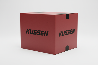 Red Kussen branded box with logo