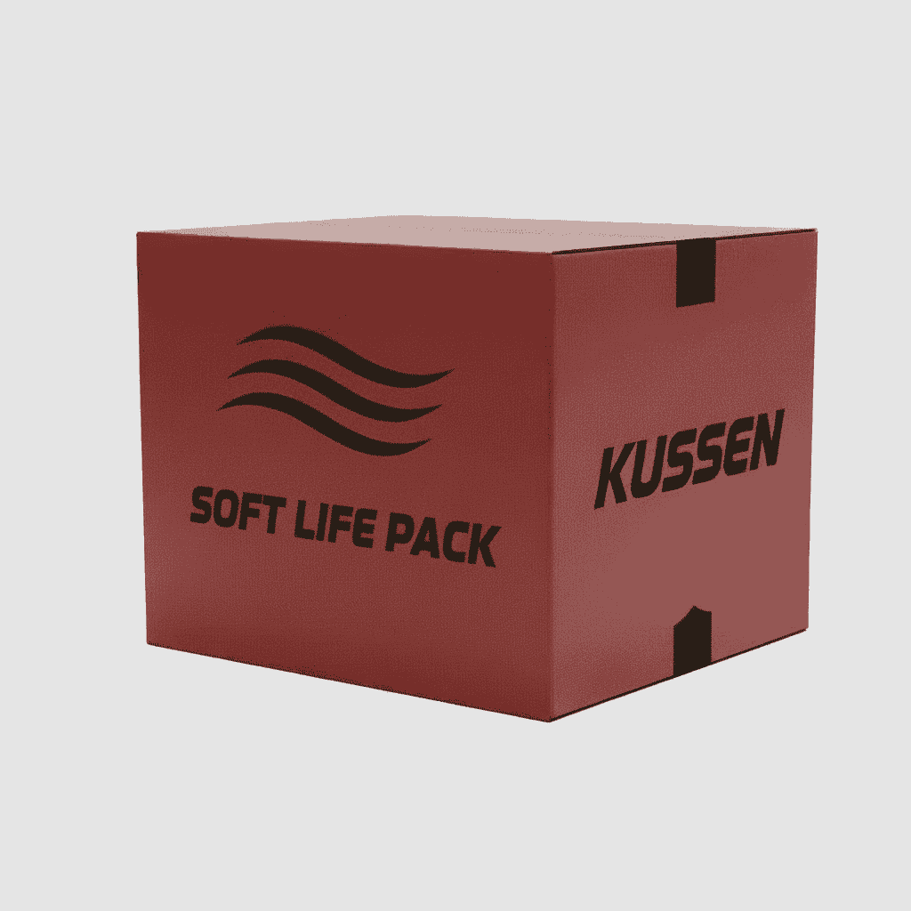 Soft Life Pack box with wave design